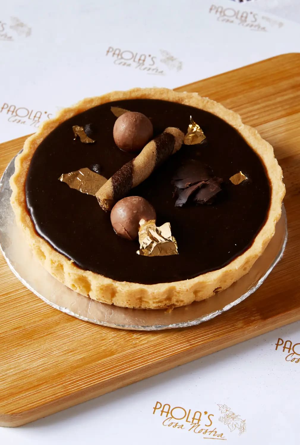 Chocolate Custard Tart